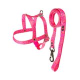 Peitoral Griff Dog Poliéster Rosa Para Cães - Tamanho 3