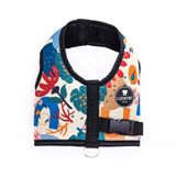 Peitoral I Love Pet Floral Baunilha Para Cães - Tamanho 1