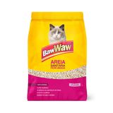 Areia Sanitária Baw Waw Perfumada Para Gatos 4 Kg