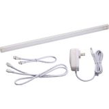 Black+decker Leduc18-1wk Dimmable Led Linkable Shop Light Com Sensor De Movimento E Opção Magnética, 10,5w, 780 Lumens, 2700k, 18", Branco Quente