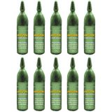 Kit 10 Ampolas De Vitamina Argan E Semi Di Lino Óleo Linhaça