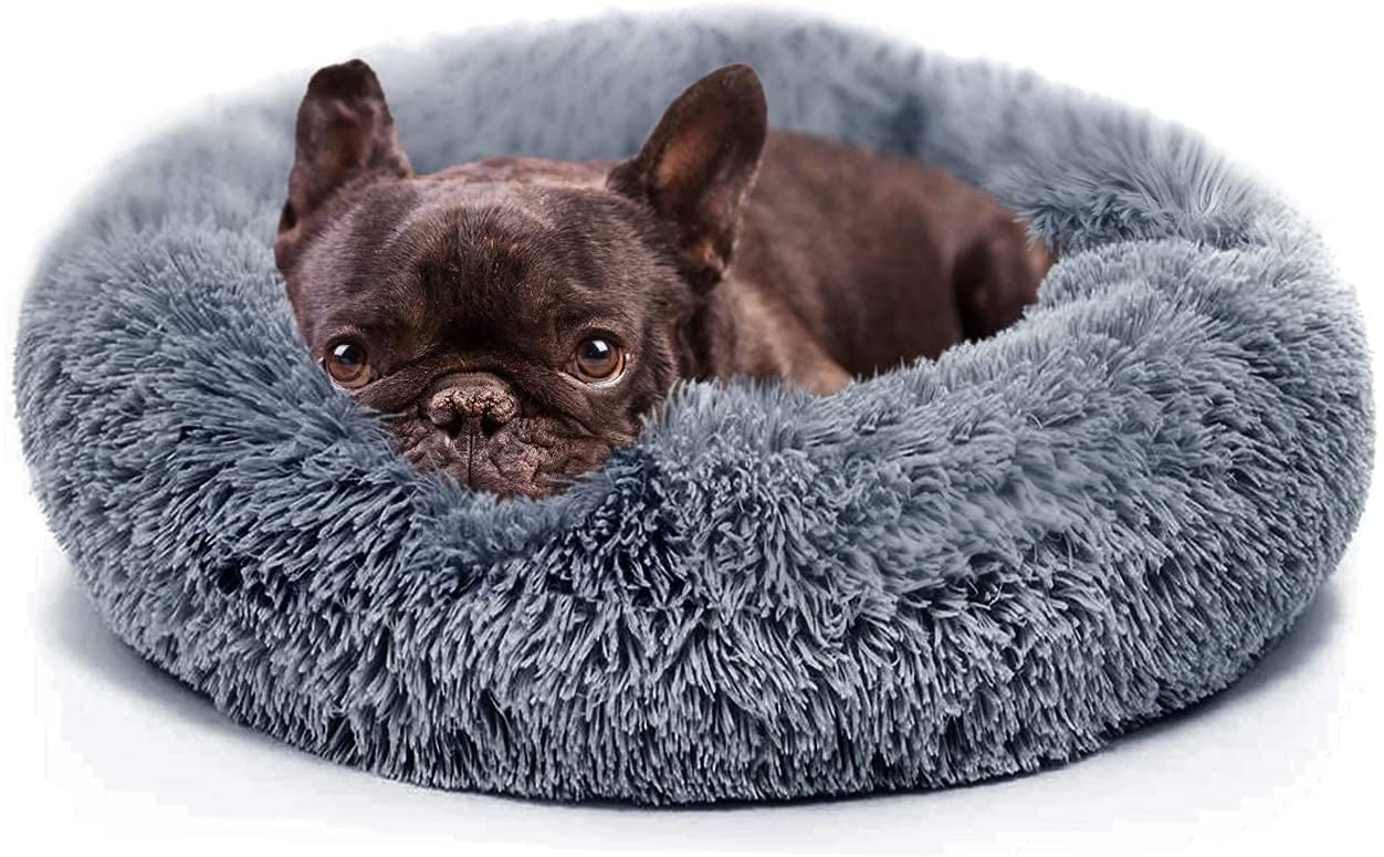 Cama De Cachorro Pequeno Acalmando A Cama De Cães Para Cães Pequenos Grandes Máquina Anti-ansiedade Puppy Bed Lavavel Aquecimento Aconchegante Cama R