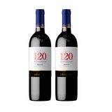 Kit 2 Garrafas Vinho 120 Reserva Especial Merlot 750ml