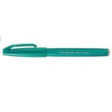 Caneta Pincel Pentel Brush Sign SES15C--D3X  Verde Turquesa