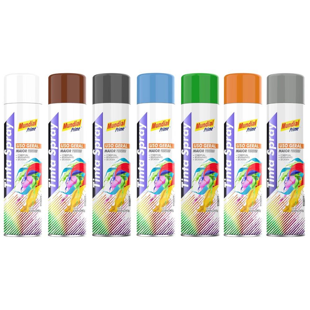 Tinta Spray Uso Geral 400 Ml Verde Bandeira Mundial Prime é boa?