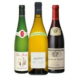 Kit de Vinhos Trio Alsácia, Loire e Bourgogne