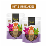 Kit 2x: Macarrão Mini Penne Kids Tricolor Sem Glúten Casarão 200g