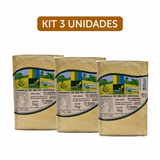 Kit 3x: Farinha De Milho Grossa (para Cuscuz) Orgânica Coopernatural 1kg