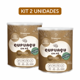 Kit 2x: Cupuaçu Em Pó Sem Glúten Lata Terramazonia 200g