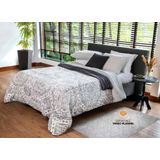 Coberdrom Casal Dupla Face Estampada Alba 2,00m X 2,20m