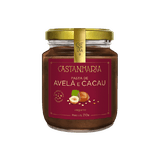 Kit 3x: Pasta De Avelã E Cacau Vegana Castanharia 210g