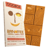 Kit 6x: Chocolate Banoffee Caramelo E Canela Vegano Cookoa 80g