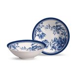 Kit Bowl Tigela Cumbuca 6pcs Chinese Garden 300ml Alleanza