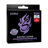 Encordoamento Guitarra Solez 011 049 Slg11 Nickel Plated