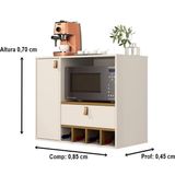 Armario Cozinha Microondas Suspenso Ester Cores Comprar