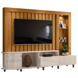 Home Para Tvs 70 2 Gavetas Derby Naturale Off White