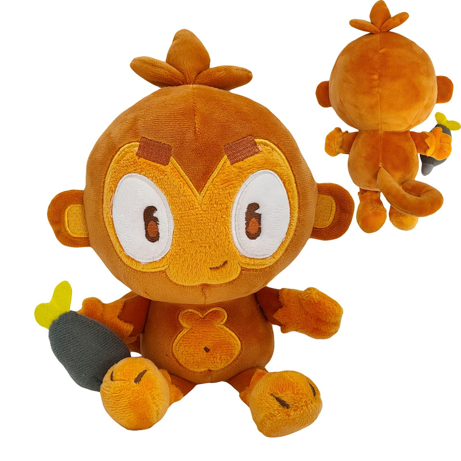 Brinquedo De Pelúcia Plush Dart Monkey Bloons Td 6 De 20 Cm Para Crianças