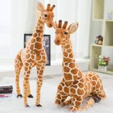 Bicho De Pelúcia Barmi Giraffe Plush De 60 Cm De Altura Para Berçário