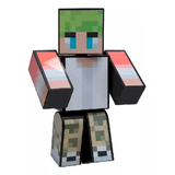 Boneco Minecraft Gamer´s Skin Tommy Streamers Algazarra