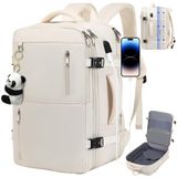 Mochila Xj-home Extra Large Carry On 45l À Prova D&#39;água Bege