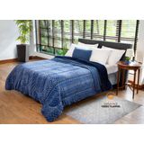 Coberdrom Queen Dupla Face Estampada Aspen 2,20m X 2,40m