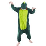 Pijama Onesie Magicalani Green Dinosaur Para Adultos