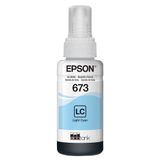 Refil De Tinta Epson 673 Ciano Claro