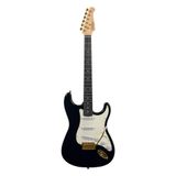 Guitarra Seizi Vintage Shinobi Sss Black Gold