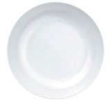 Conjunto De Pratos Duralex Opaline Blanc 22cm, Fundo, De Vidro Com 24 Peças
