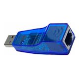 Placa Rede Usb Externa Rj45 Adaptador Lan Ethernet 10/100