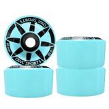 Jogo Com 4 Rodas Para Patins Quad Owl Sports 60 Mm 80a Azul