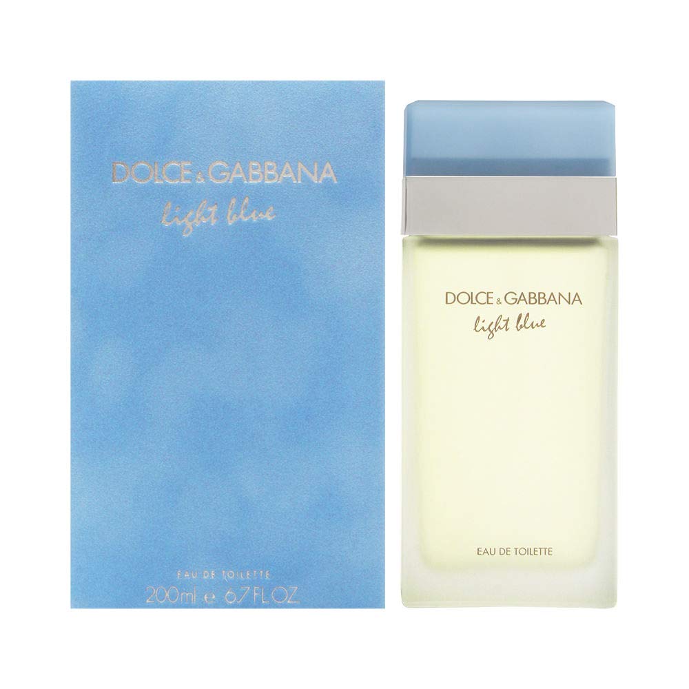 Perfume Dolce &amp; Gabbana Eau De Toilette Azul Claro 200 Ml