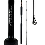 Vara Pesca Mig Pintado 30-60lb Inteiriça Mpi12 1,80m Fibra De Vidro Molinete