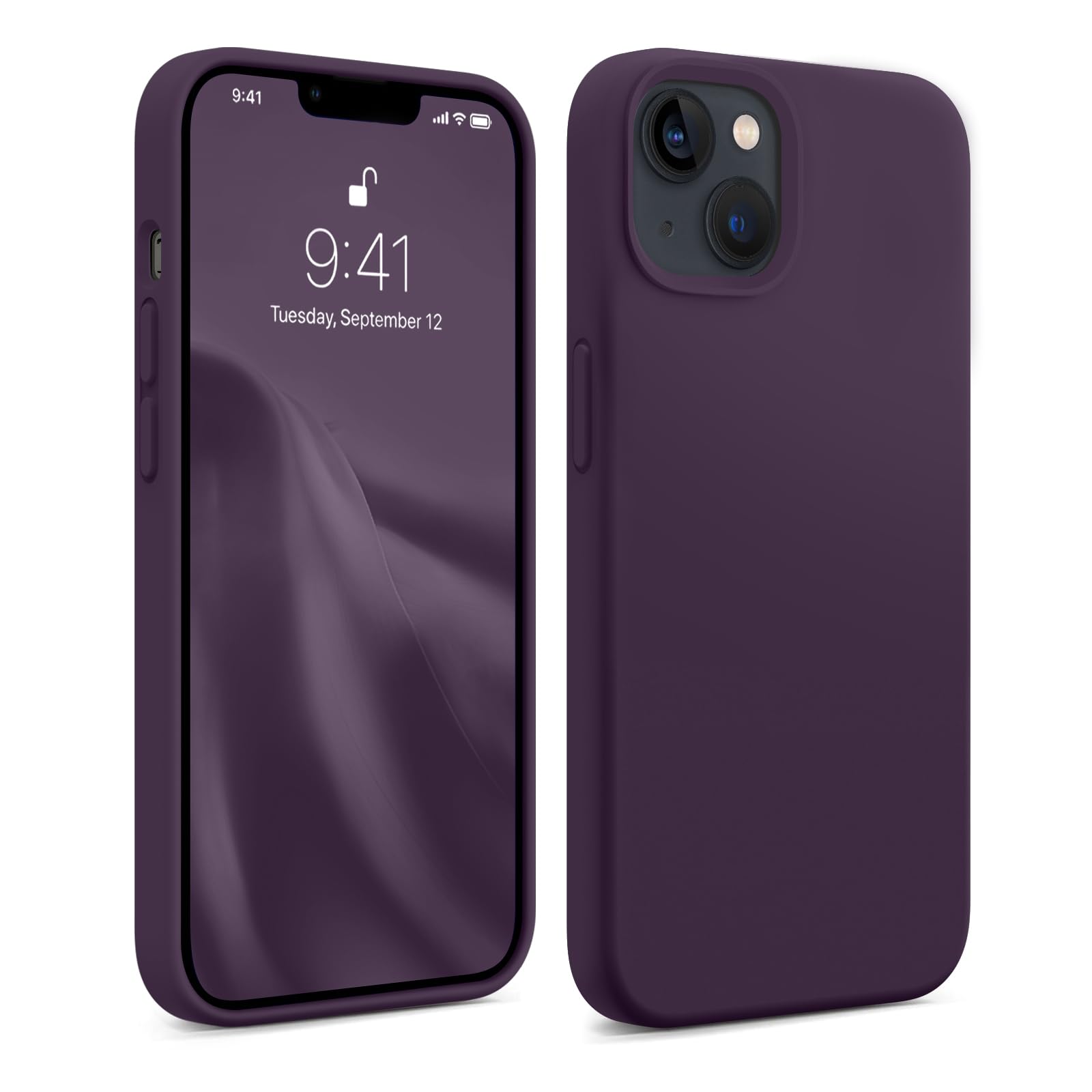 Capa De Celular Aotesier Silicone Ultra Slim Para Iphone 13 6.1&quot;