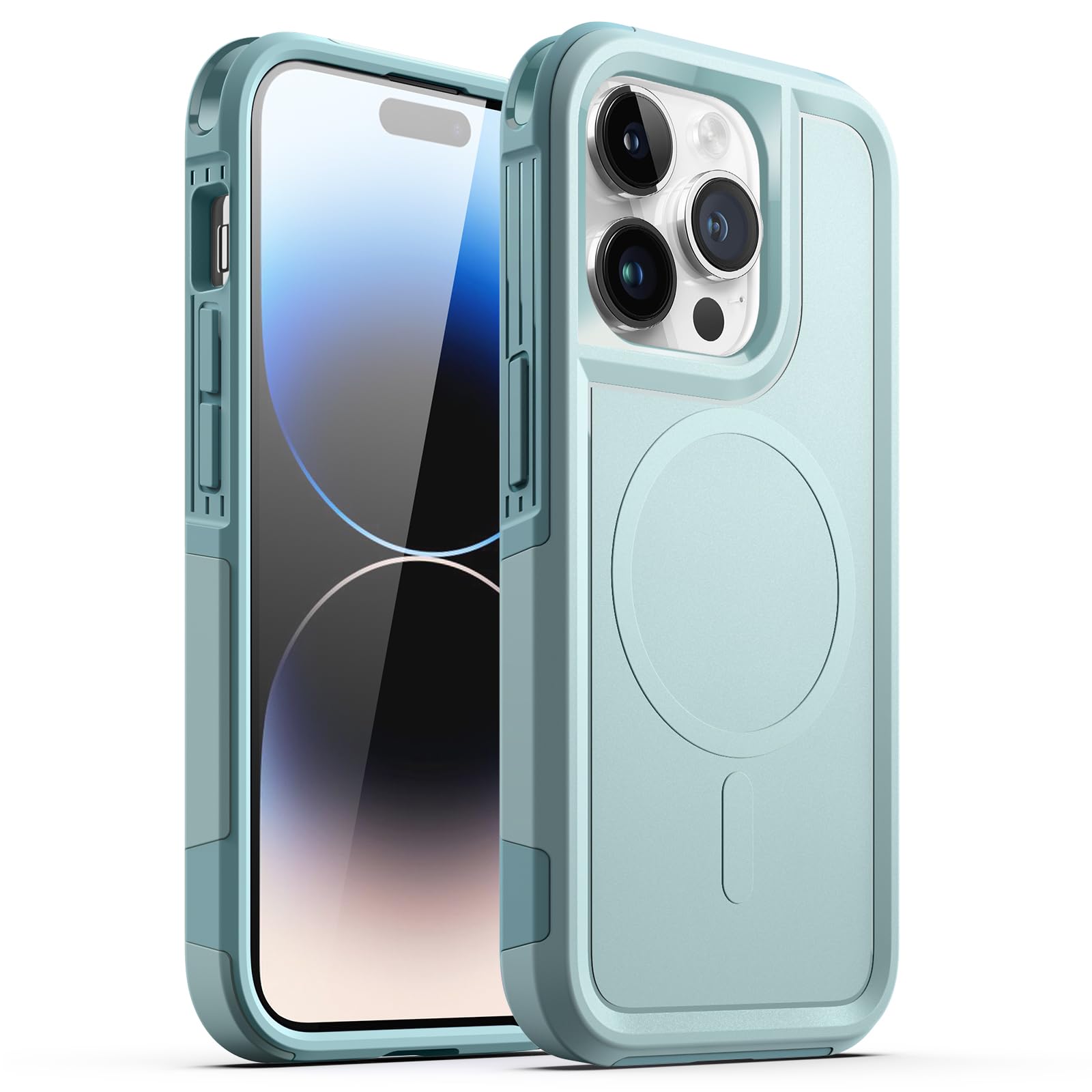 Capa Jetech Para Iphone 14 Pro De 6,1 Polegadas Com Magsafe Mint Green