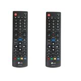 Kit 2 Controles Remotos Tv Lg Akb75055702