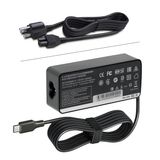 Carregador Hflrzz 65w 45w Usb C Para Lenovo Chromebook C330 S330