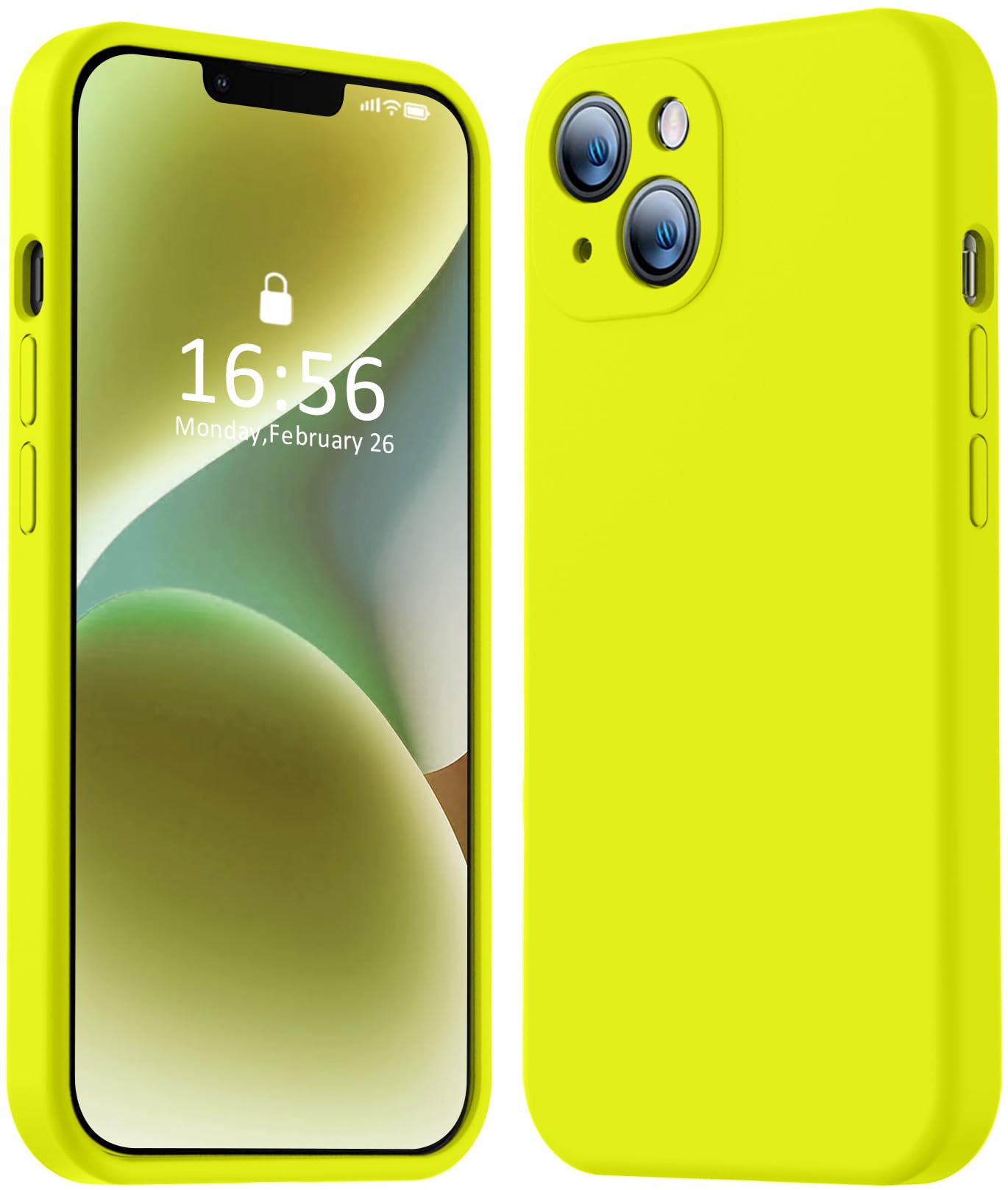 Capa De Telefone Vooii Compatível Com Silicone Líquido Para Iphone 14