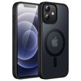 Capa De Telefone Jetech Magnetic Para Iphone 12/12 Pro 6.1&quot; Preta