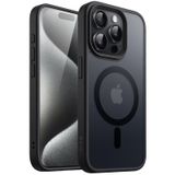 Capa De Telefone Jetech Magnetic Para Iphone 15 Pro Max 6,7&quot; Preta