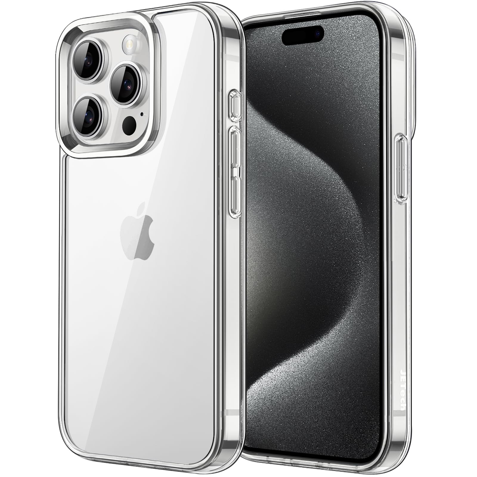 Capa De Telefone Jetech Para Iphone 15 Pro Max 6,7&quot; À Prova De Choque