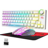 Combinação De Teclado E Mouse Para Jogos Sem Fio Lexonelec 3 Em 1