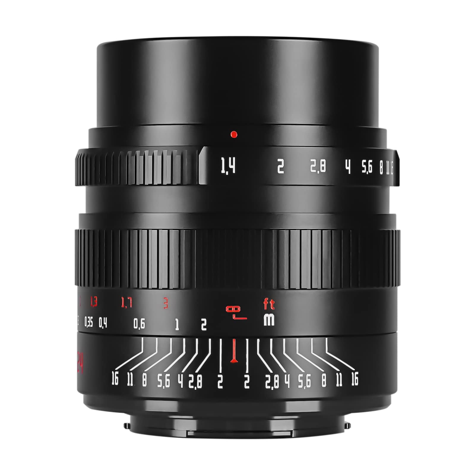 Lente 7artisans 24mm F1.4 Aps-c Manual Prime Para Montagem Canon M