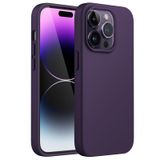 Capa De Telefone Jetech Silicone Para Iphone 14 Pro Max 6,7&quot; Roxa