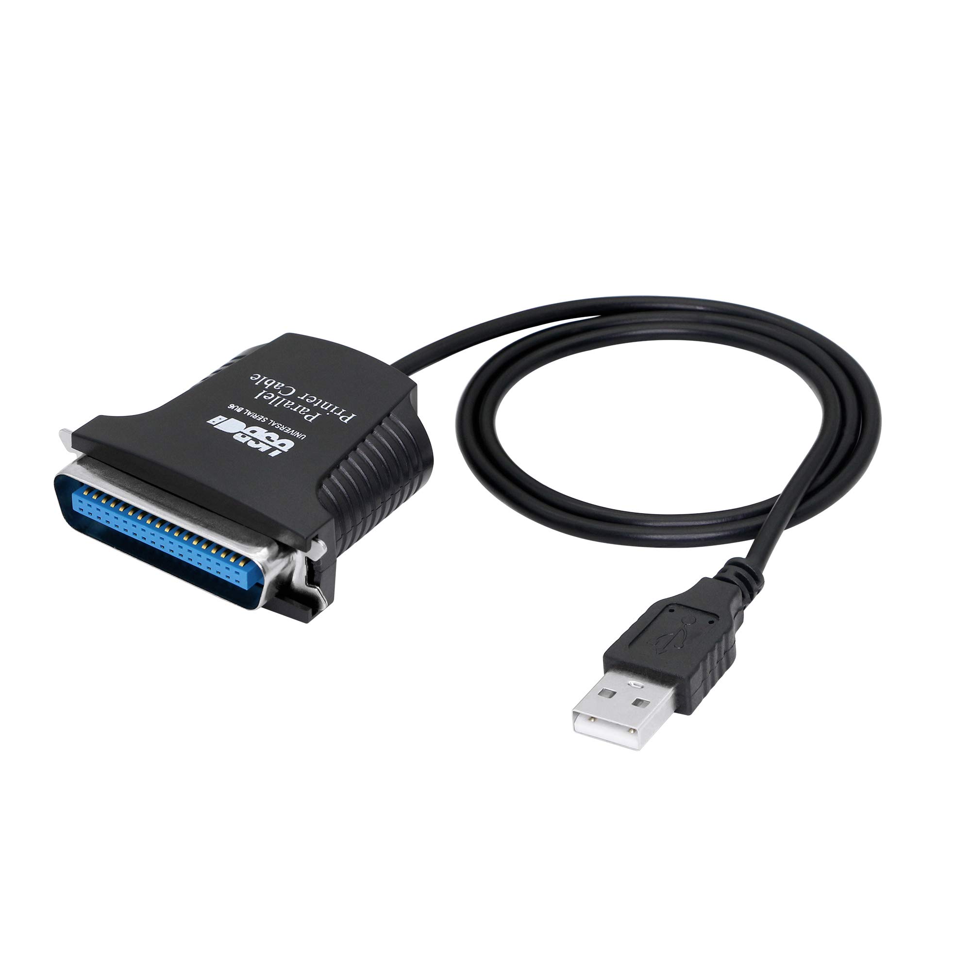 Adaptador Usb Para Porta Paralela Sinloon Para Impressora (0,85 M)