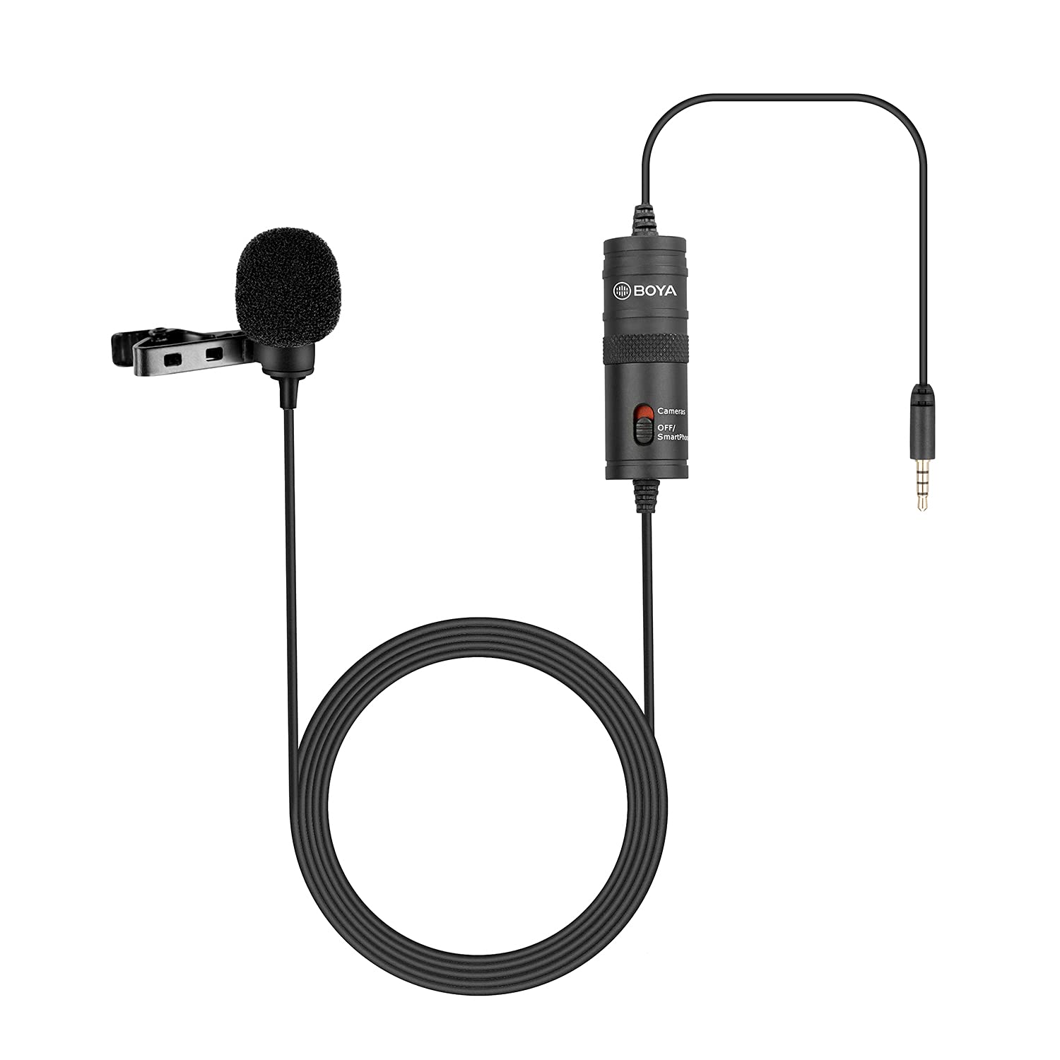 Microfone Lavalier Boya By M1 Para Smartphones/dslr/câmeras