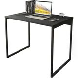 Mesa Para Escritorio 90x75 Cm 133160 Preto Mobel Preto