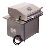 Churrasqueira Elétrica Grill Diamond Premium Com Tampa Titan 220v