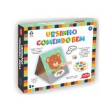 Brinquedo Educativo Ursinho Comendo Bem Infantil Zastras