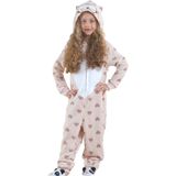 Pijama Macacão Plush Infantil Com Capuz